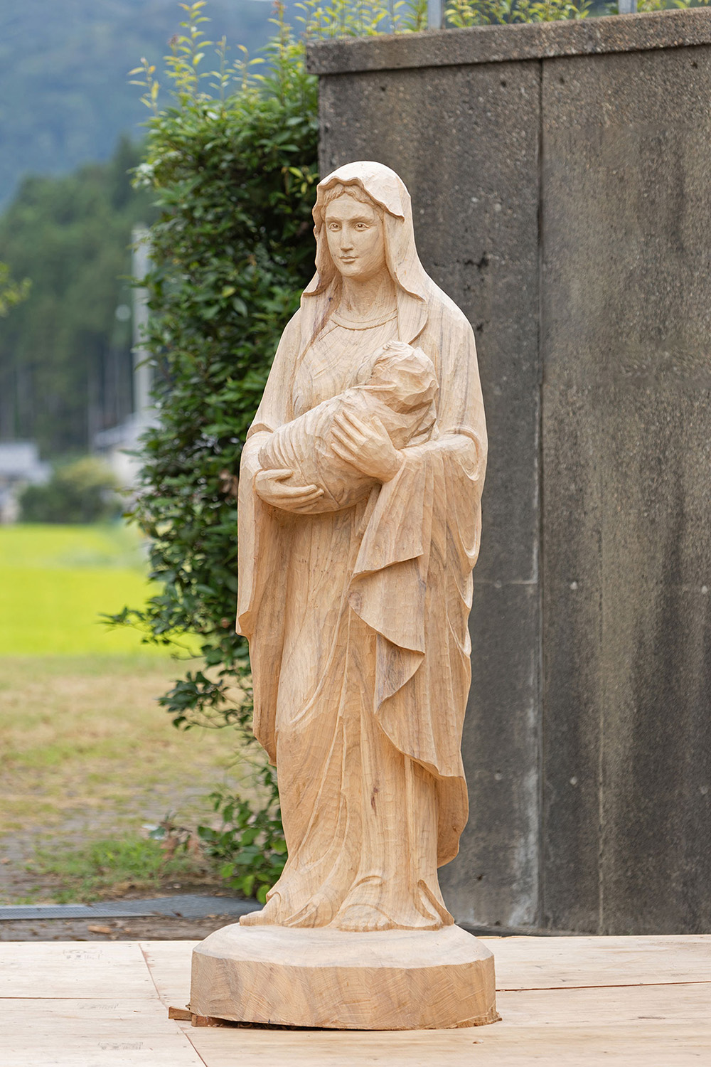聖母子像の画像