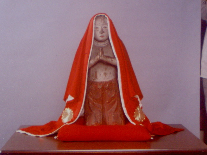 聖光寺の太子像の画像